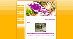 Desktop Screenshot of bernds-radsportseite.bernd-jaeger.de